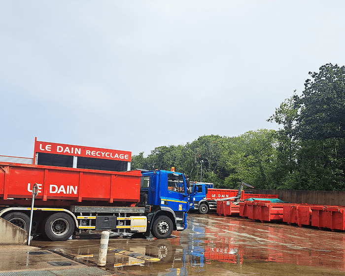 Le Dain Recyclage Ferrailleur Pres De Quimper Nos Actualites LOCATION DE BENNE